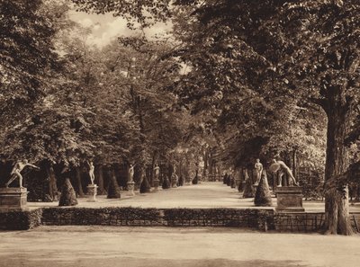 庭園劇場、ヘレンハウゼン庭園、ハノーファー（モノクロ写真） 作： German Photographer