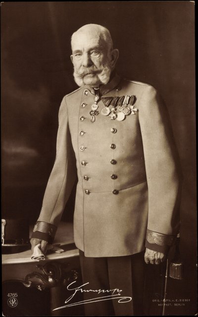 皇帝フランツ・ヨーゼフ1世、オーストリア、NPG 4765 作： German Photographer