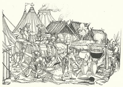 Landsknechtsの野営地 作： German School