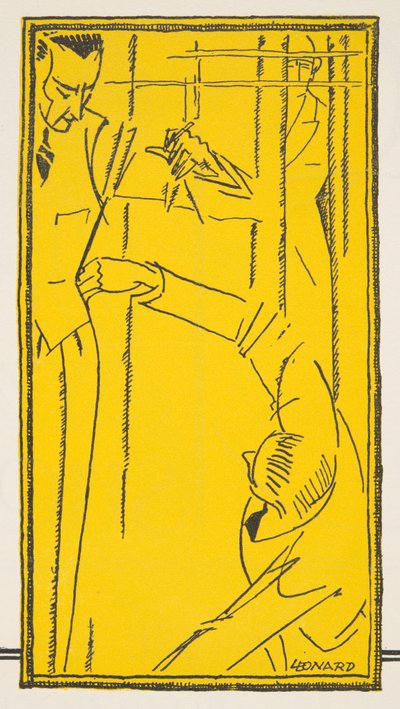 Stawropulos  Moldauer "の広告、1922年発行のStyl誌より（ポショワール版画） 作： German School