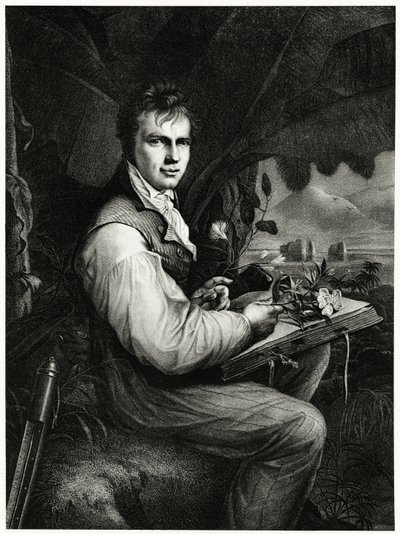 アレクサンダー・フォン・フンボルト（Alexander von Humboldt 作： German School