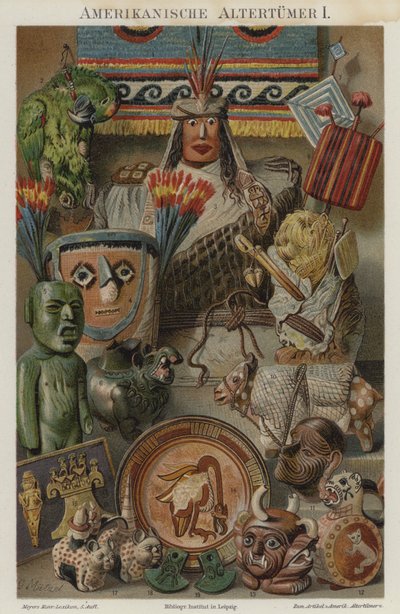 アメリカの骨董品 作： German School