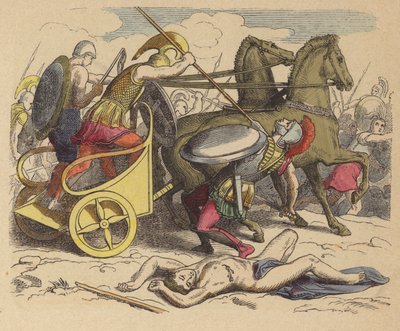 古代ギリシャの戦車 作： German School