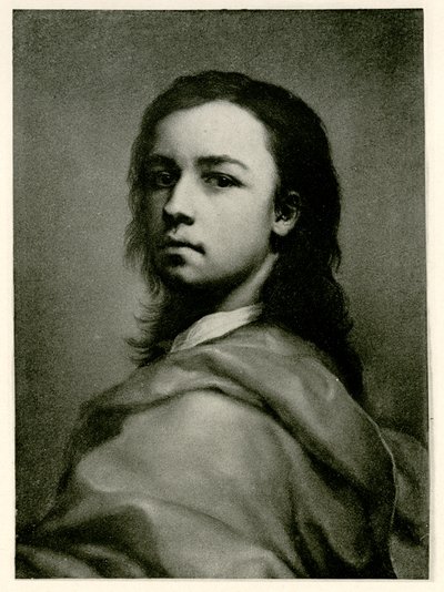 アントン・ラファエル・メンス、1884-90（フォトタイプ） 作： German School