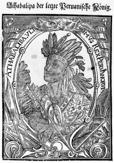 アタワルパ（c.1502-33） 作： German School