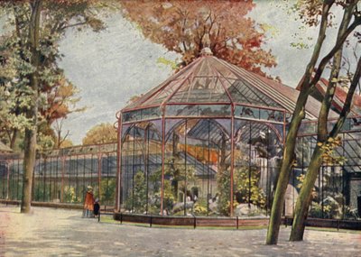 鳥小屋、ベルリン動物園、ドイツ（カラーリソ） 作： German School