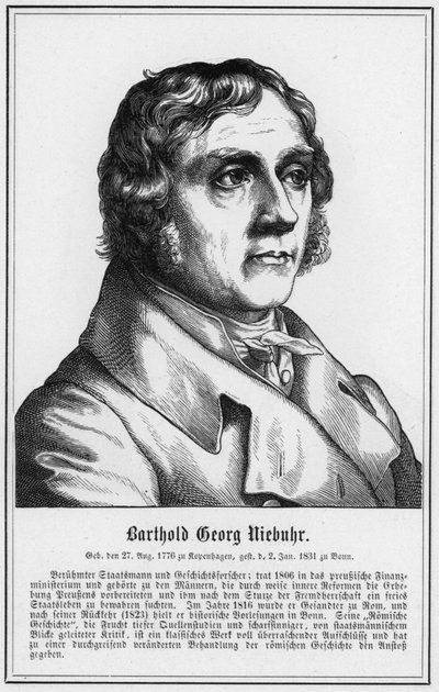 Barthold Georg Niebuhr（彫刻 作： German School