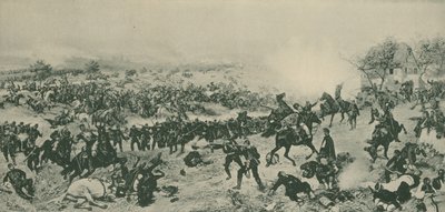 1870年8月6日の仏プロイセン戦争の価値のある戦い 作： German School