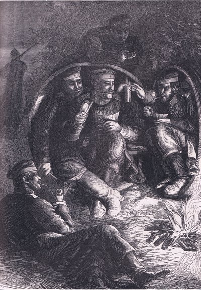 メッツ以前、1890年頃にCassell and Company Limitedから出版されたCassells History of the War between France and Germany (litho) 作： German School
