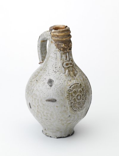 ベラルミン水差し、1660〜70年頃（塩釉石器） 作： German School