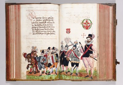 創立から1603年までのニュルンベルクの年代記、シェンバート・ブック 作： German School