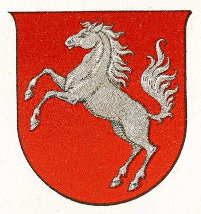 ウェストファリアの国章、1898年頃 作： German School