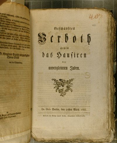 1776年からの手順のコード（印刷） 作： German School