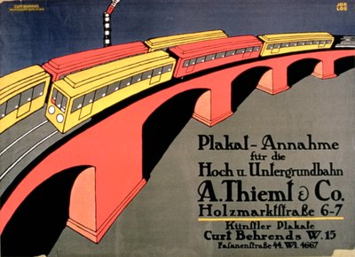 地上および地下の鉄道の集合場所 作： German School