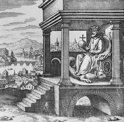 王冠をかぶった王様（Musaeum Hermeticumより 作： German School