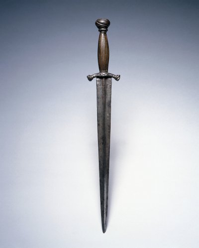 短剣、1500年代半ば（エルクホーングリップ付きスチール） 作： German School