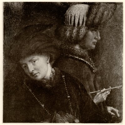 DieBrüderVan Eyck、Hubert van Eyck（1366-1426）、Jan van Eyck（1386-1440）、1884-90（フォトタイプ） 作： German School
