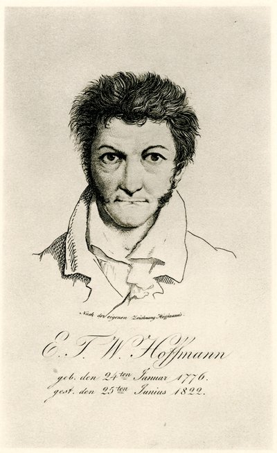 エルンスト・テオドール・アマデウス・ホフマン (1776-1822) 1884-90 (フォトタイプ) 作： German School