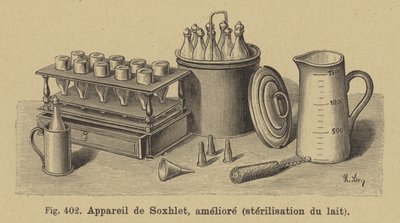 フランツ・フォン・ソックスレーはミルク殺菌装置を改善しました 作： German School