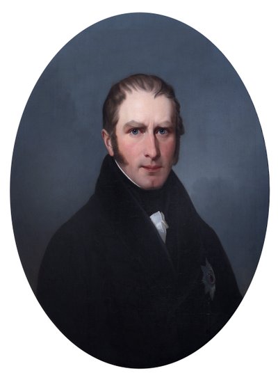 フレデリック・ウィリアム、ブランズウィック公、1810-15年頃（キャンバスに油彩） 作： German School
