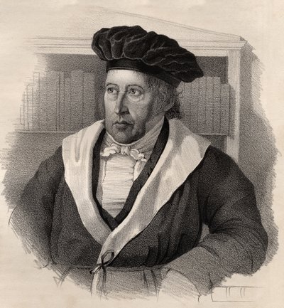 ゲオルクヴィルヘルムフリードリヒヘーゲル（1770-1831） 作： German School