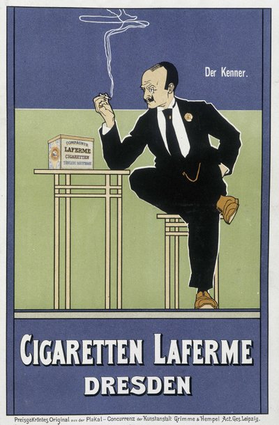 ドイツのタバコ「Laferme」の広告 作： German School