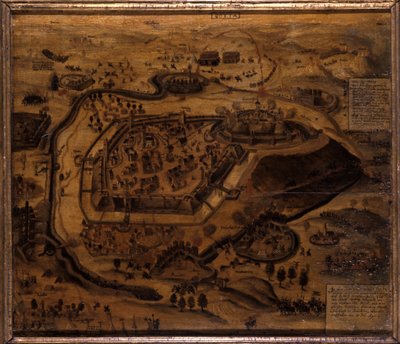 グリメンシュタイン包囲中のゴータ、1567 作： German School