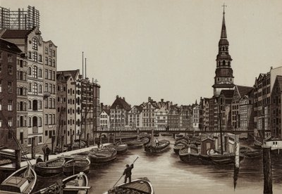 Hamburg: Reimers-Fleet, Reimers Fleet (リトグラフ) 作： German School