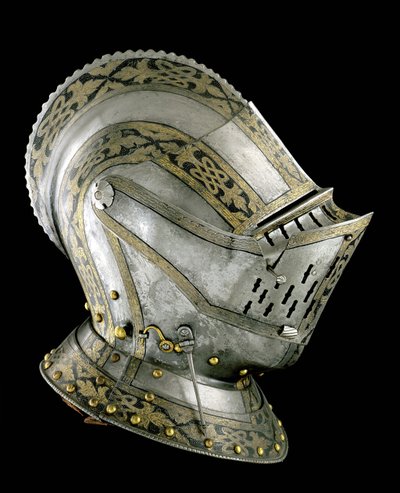 ヘルメット、南ドイツ、1560 作： German School
