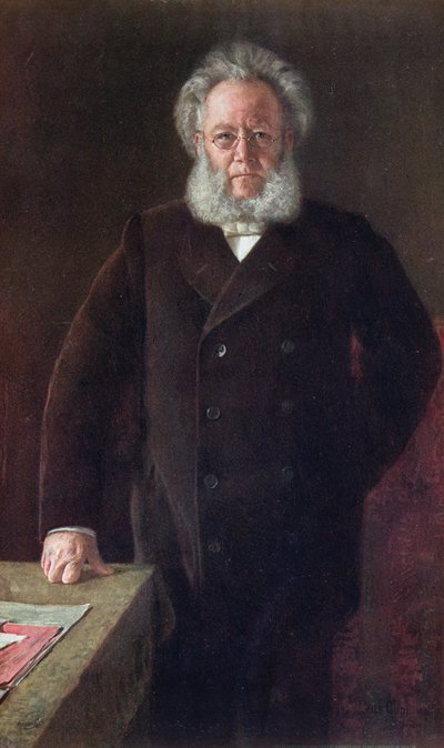 ヘンリック・イプセン（1828-1902） 作： German School
