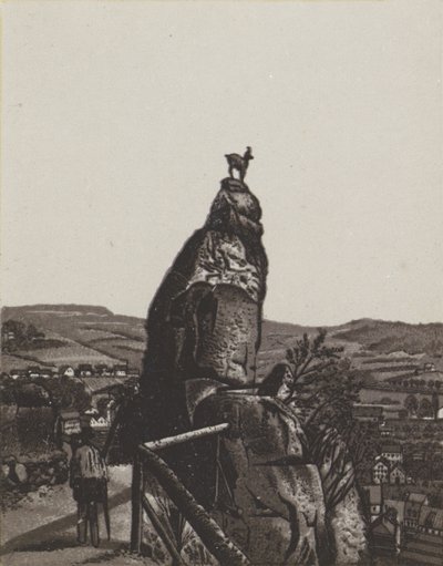 Hirschensprung (litho) 作： German School