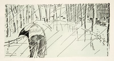 Styl』（1922年刊）のイラスト（ポショワール版画 作： German School
