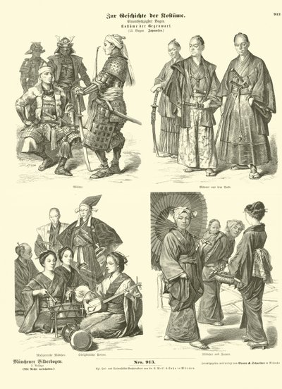 日本の衣装 作： German School