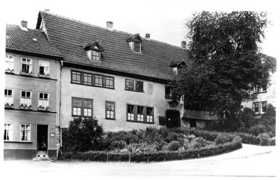 ヨハン・セバスチャン・バッハ（1685-1750）の家 作： German School