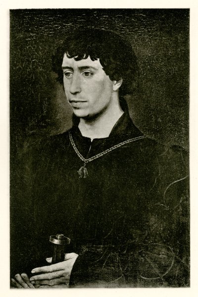 チャールズ・ザ・ボールド、1884-90（フォトタイプ） 作： German School