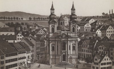 カトリック教会（リトグラフ 作： German School