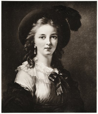 マリー・ルイーズ・エリザベス・ヴィジェ・レブルン、1884-90（フォトタイプ） 作： German School