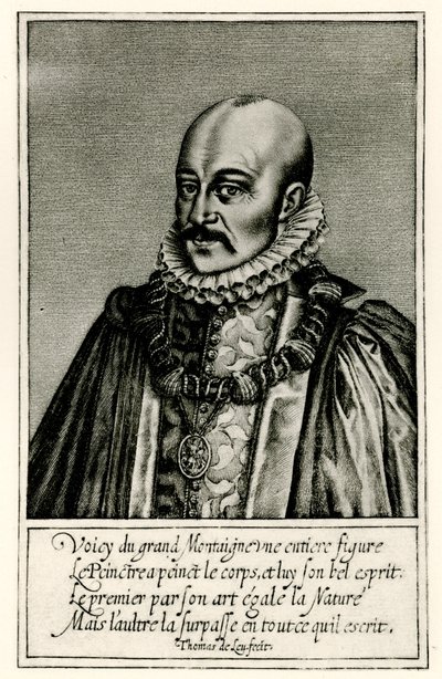 Michel de Montaigne 作： German School