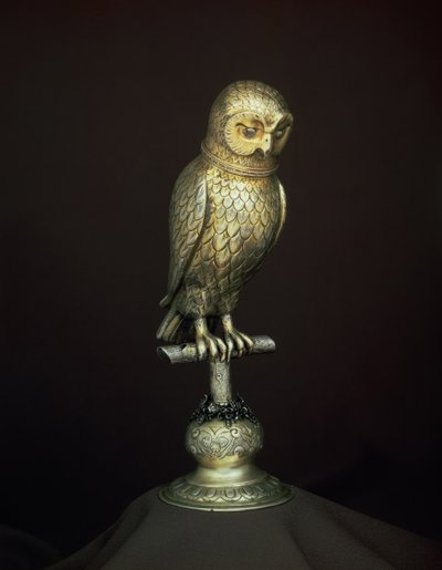 フクロウのモデル、アウグスブルク 作： German School