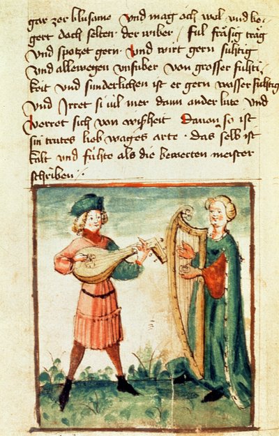 Ms Add 17987 fol.86v 楽観的な気質 作： German School