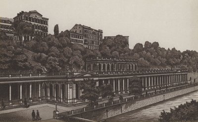 Muhlbrunncolonnade (litho) 作： German School