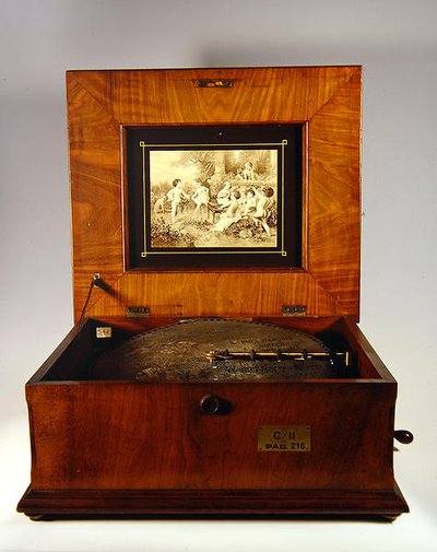 オルゴール、1890 作： German School