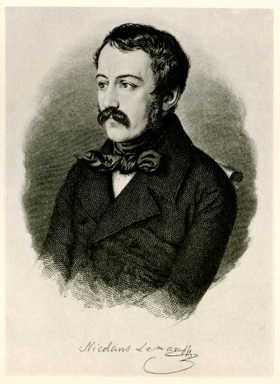 ニコラウス・レナウ、1884-90（フォトタイプ） 作： German School