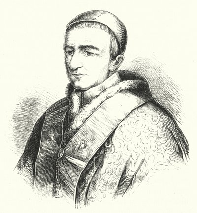 ローマ法王グレゴリー16世（彫刻 作： German School