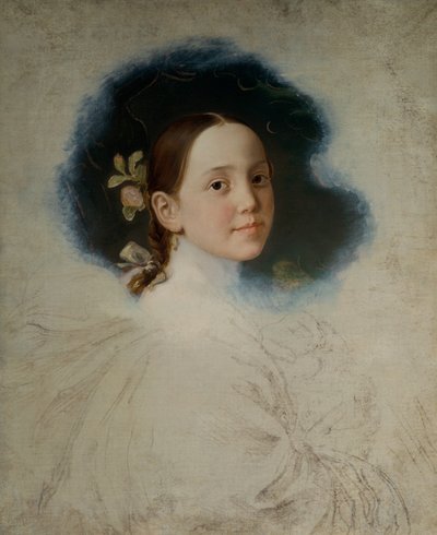 若い女性の肖像 作： German School