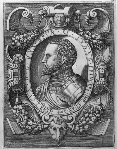 ヘンリー・ザ・ヤンガーの肖像（1489-1568）、ブランズウィック公爵、リューネブルグ公爵、1529年 作： German School