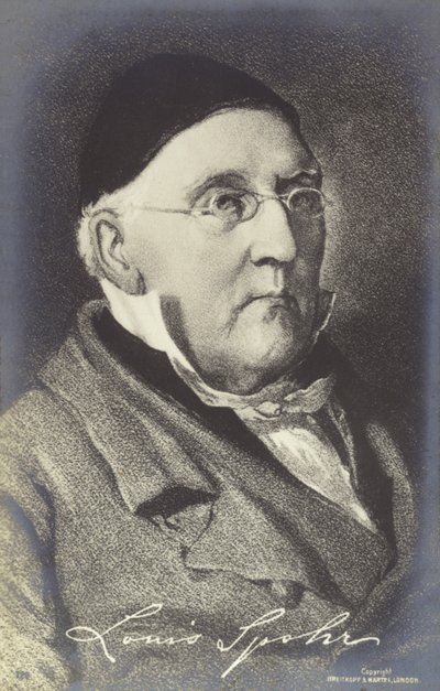 Louis Spohrの肖像 作： German School