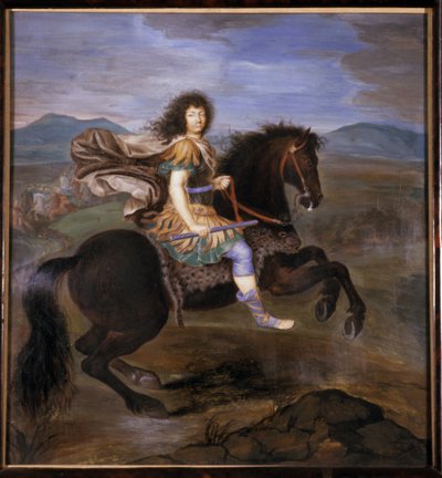 軍事指揮官の肖像、1676年 作： German School