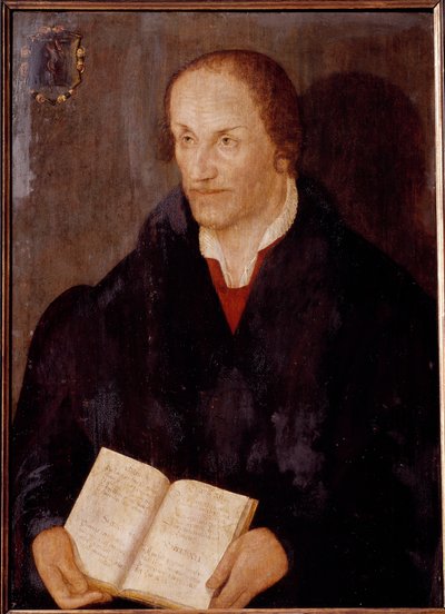 フィリップ・メランション（Philip MelantoneまたはMelanchthon）の肖像 作： German School