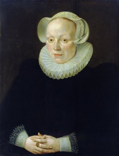 女性の肖像 作： German School